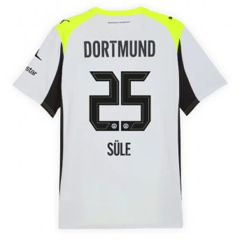 Borussia Dortmund Niklas Sule #25 Maglia Gara Trasferta Repliche 2025-26 Maniche Corte